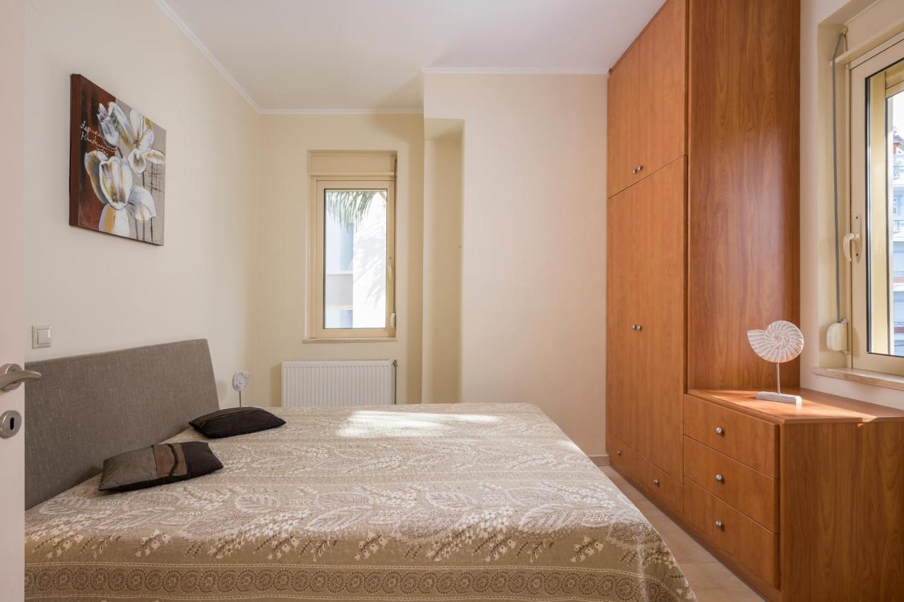 Apartmán Luxury Coastal Retreat, Mountain View Balcony With Palm Trees & Parking Chania  Exteriér fotografie